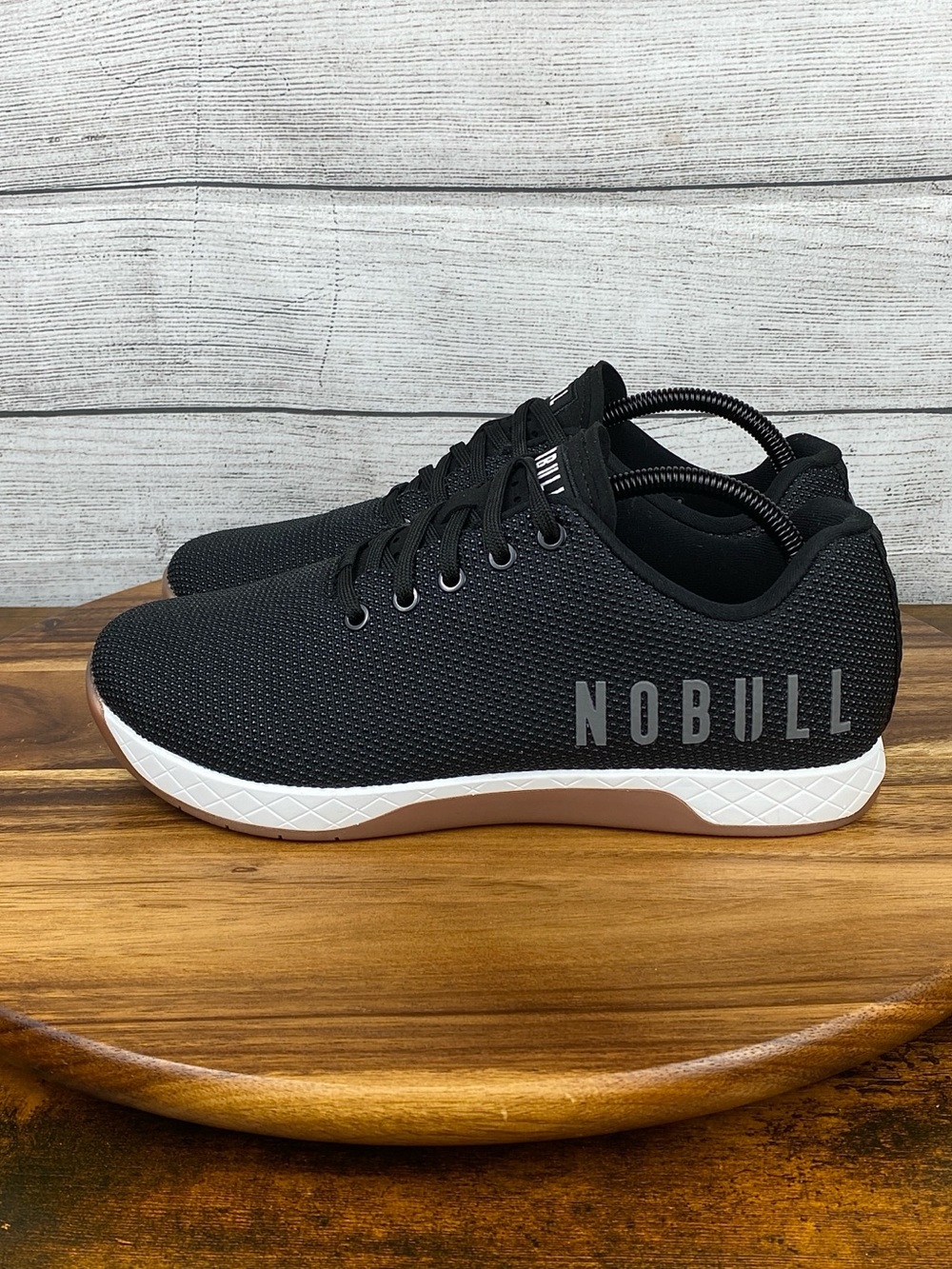 NOBULL Outwork Black White Gum CrossFit Training Shoe Women’s Sneaker Size 11